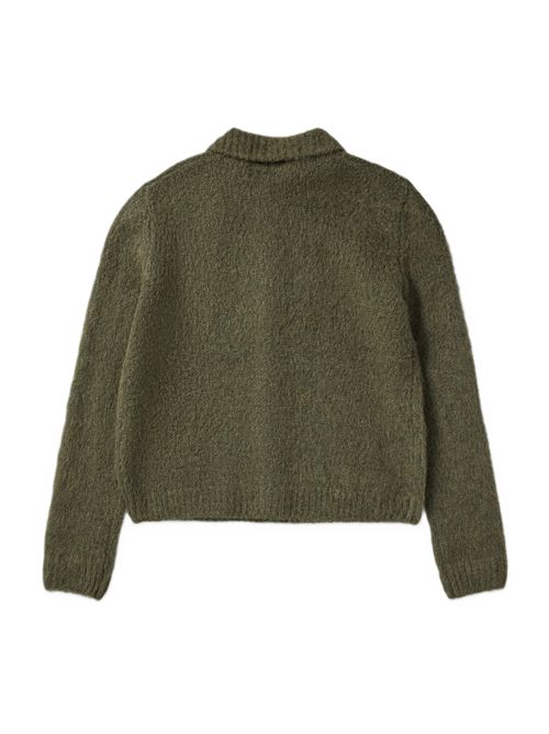 Dries Van Noten Mora Cardigan | Alpaca Wool Cardigan DRIES VAN NOTEN | 262-021230-4709610 FOREST